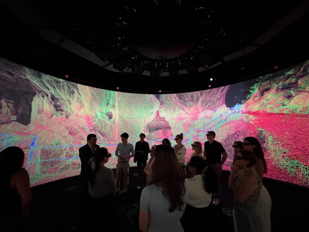 Agency excursion to UTS Data Arena
