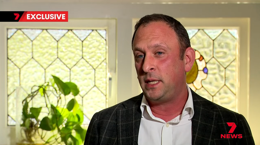 Dr Eli Kotler, The Journey Clinic, speaking with 7News